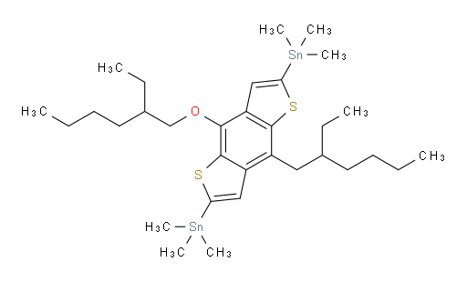 (4-(2-ethylhexyl)-8-((2-ethylhexyl)oxy)benzo[1,2-b:4,5-b']dithiophene-2,6-diyl)bis(trimethylstannane)