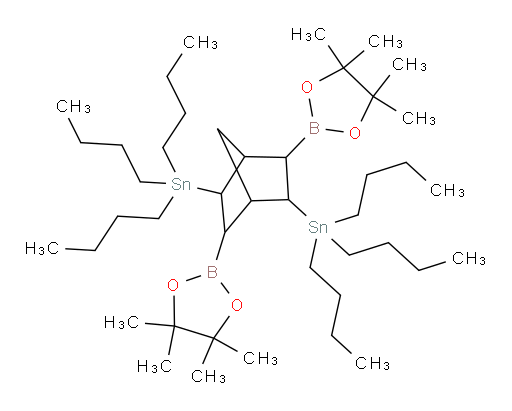 (3,6-bis(4,4,5,5-tetramethyl-1,3,2-dioxaborolan-2-yl)bicyclo[2.2.1]heptane-2,5-diyl)bis(tributylstannane)