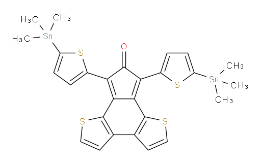 7,9-bis(5-(trimethylstannyl)thiophen-2-yl)-8H-indeno[4,5-b:7,6-b']dithiophen-8-one