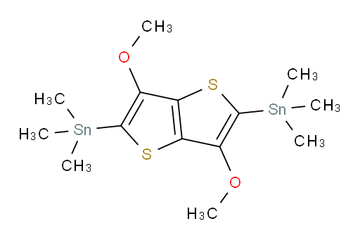 (3,6-dimethoxythieno[3,2-b]thiophene-2,5-diyl)bis(trimethylstannane)