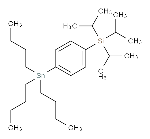 triisopropyl(4-(tributylstannyl)phenyl)silane