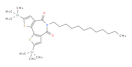 5-dodecyl-2,8-bis(trimethylstannyl)-4H-dithieno[3,2-c:2',3'-e]azepine-4,6(5H)-dione