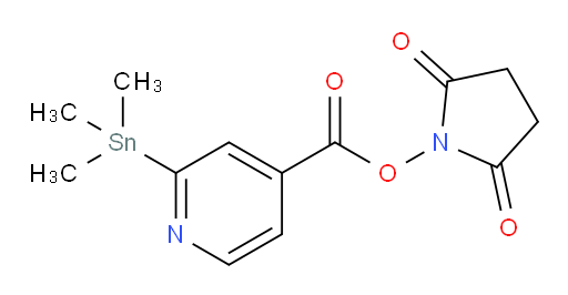 2,5-dioxopyrrolidin-1-yl 2-(trimethylstannyl)isonicotinate