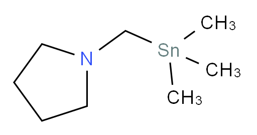 1-((trimethylstannyl)methyl)pyrrolidine