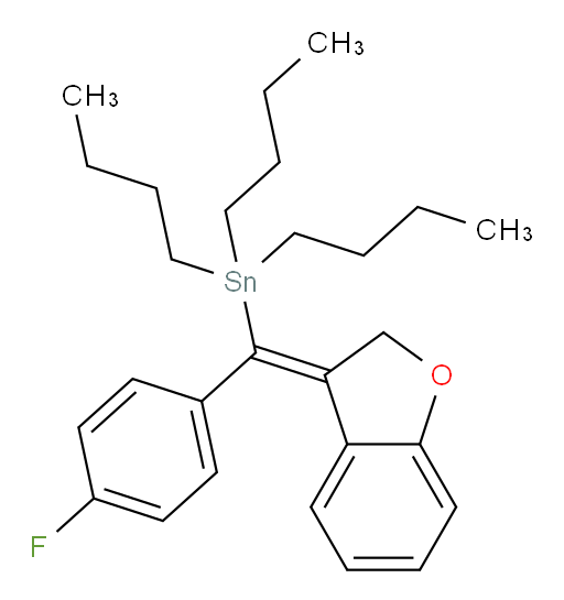 (Z)-(benzofuran-3(2H)-ylidene(4-fluorophenyl)methyl)tributylstannane
