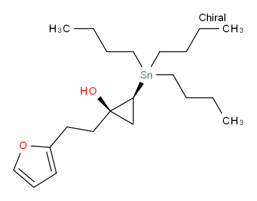 (1R,2S)-1-(2-(furan-2-yl)ethyl)-2-(tributylstannyl)cyclopropanol