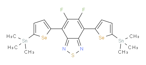 5,6-二氟-4,7-双(5-(三甲基锡基)硒杂phen-2-基)苯并[c][1,2,5]噻二唑