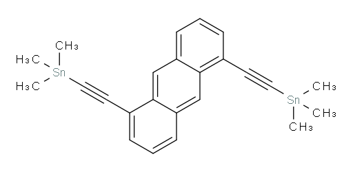 1,5-bis((trimethylstannyl)ethynyl)anthracene