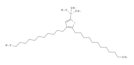 (4,5-didodecylthiophen-2-yl)trimethylstannane