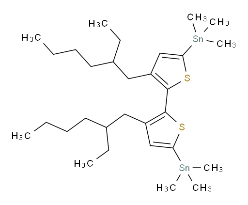 (3,3'-bis(2-ethylhexyl)-[2,2'-bithiophene]-5,5'-diyl)bis(trimethylstannane)