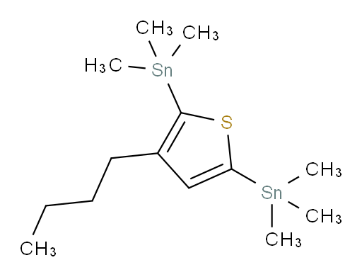 (3-butylthiophene-2,5-diyl)bis(trimethylstannane)