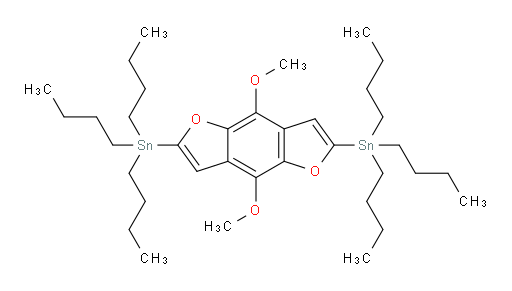 (4,8-dimethoxybenzo[1,2-b:4,5-b']difuran-2,6-diyl)bis(tributylstannane)