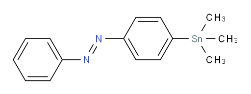 (E)-1-phenyl-2-(4-(trimethylstannyl)phenyl)diazene
