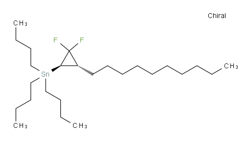 tributyl((1R,3S)-3-decyl-2,2-difluorocyclopropyl)stannane