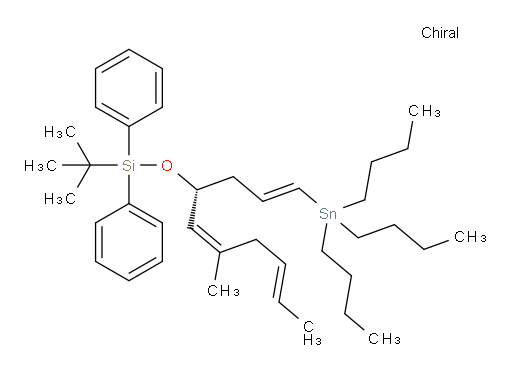 tert-butyl(((R,1E,5Z,8E)-6-methyl-1-(tributylstannyl)deca-1,5,8-trien-4-yl)oxy)diphenylsilane