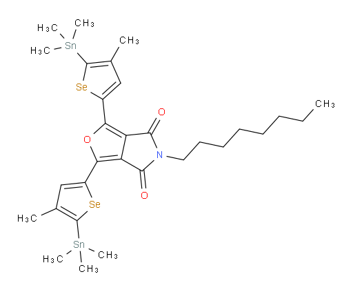 1,3-bis(4-methyl-5-(trimethylstannyl)selenophen-2-yl)-5-octyl-4H-furo[3,4-c]pyrrole-4,6(5H)-dione