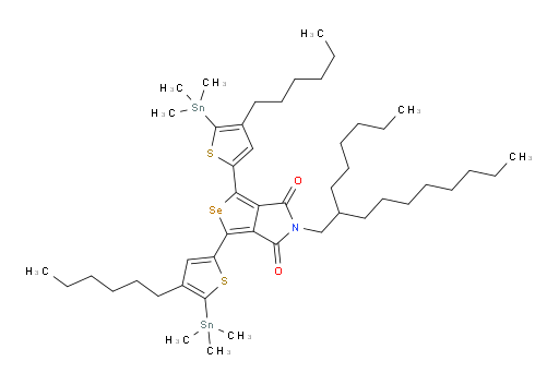 1,3-bis(4-hexyl-5-(trimethylstannyl)thiophen-2-yl)-5-(2-hexyldecyl)-4H-selenopheno[3,4-c]pyrrole-4,6(5H)-dione