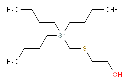 2-(((tributylstannyl)methyl)thio)ethanol