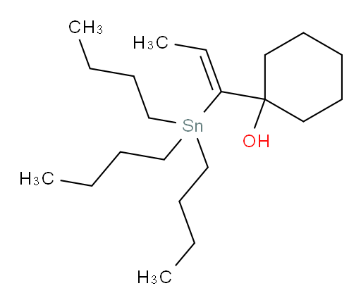 (Z)-1-(1-(tributylstannyl)prop-1-en-1-yl)cyclohexanol