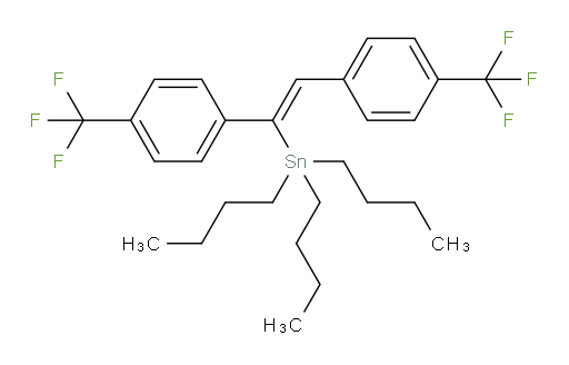 (Z)-(1,2-bis(4-(trifluoromethyl)phenyl)vinyl)tributylstannane