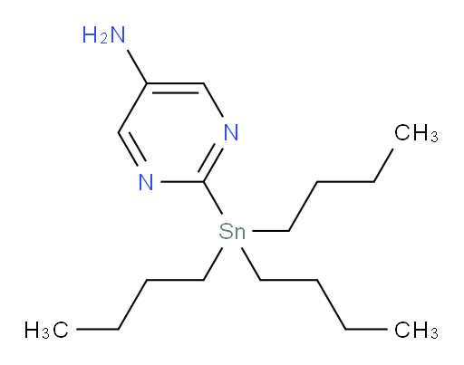 2-(tributylstannyl)pyrimidin-5-amine