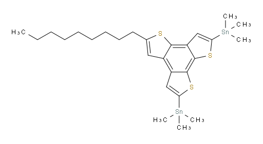 (5-nonylbenzo[1,2-b:3,4-b':6,5-b'']trithiophene-2,8-diyl)bis(trimethylstannane)