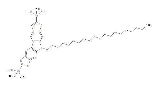 10-icosyl-2,7-bis(trimethylstannyl)-10H-dithieno[2,3-b:3',2'-h]carbazole