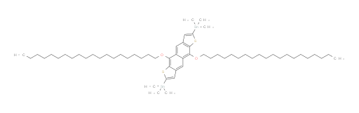 (5,10-bis(icosyloxy)naphtho[2,3-b:6,7-b']dithiophene-2,7-diyl)bis(trimethylstannane)