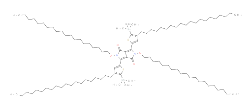 3,6-bis(4-icosyl-5-(trimethylstannyl)thiophen-2-yl)-2,5-bis(icosyloxy)pyrrolo[3,4-c]pyrrole-1,4(2H,5H)-dione