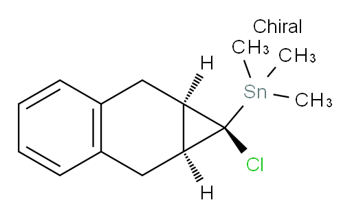 ((1r,1aR,7aS)-1-chloro-1a,2,7,7a-tetrahydro-1H-cyclopropa[b]naphthalen-1-yl)trimethylstannane