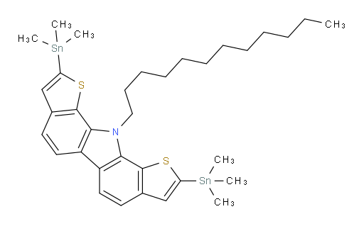 11-dodecyl-2,9-bis(trimethylstannyl)-11H-dithieno[2,3-a:3',2'-i]carbazole