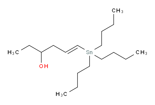 (E)-6-(tributylstannyl)hex-5-en-3-ol