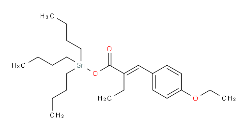 (E)-tributylstannyl 2-(4-ethoxybenzylidene)butanoate