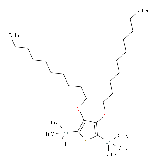 (3,4-bis(decyloxy)thiophene-2,5-diyl)bis(trimethylstannane)