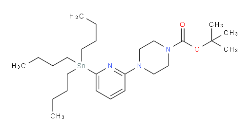 tert-butyl 4-(6-(tributylstannyl)pyridin-2-yl)piperazine-1-carboxylate