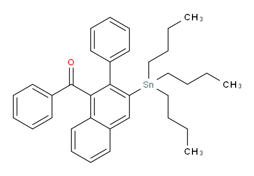 phenyl(2-phenyl-3-(tributylstannyl)naphthalen-1-yl)methanone