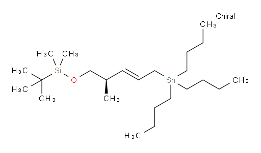 (R,E)-tert-butyldimethyl((2-methyl-5-(tributylstannyl)pent-3-en-1-yl)oxy)silane