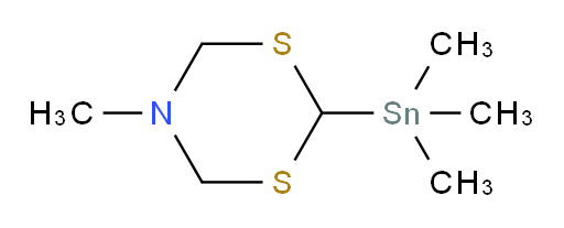 5-methyl-2-(trimethylstannyl)-1,3,5-dithiazinane