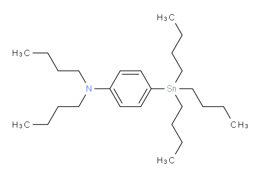 N,N-dibutyl-4-(tributylstannyl)aniline