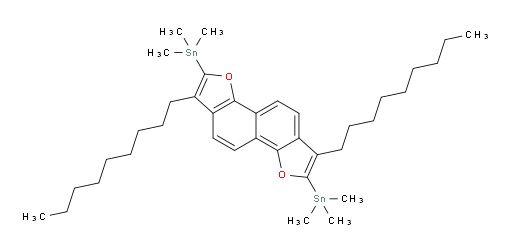 (1,6-dinonylnaphtho[1,2-b:5,6-b']difuran-2,7-diyl)bis(trimethylstannane)
