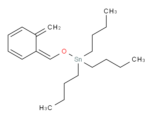 (Z)-tributyl((6-methylenecyclohexa-2,4-dien-1-ylidene)methoxy)stannane