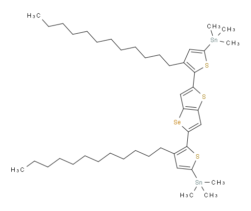 (5,5'-(selenopheno[3,2-b]thiophene-2,5-diyl)bis(4-dodecylthiophene-5,2-diyl))bis(trimethylstannane)