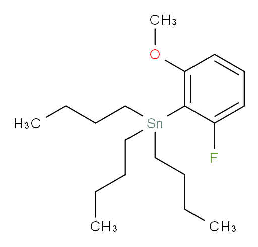 tributyl(2-fluoro-6-methoxyphenyl)stannane
