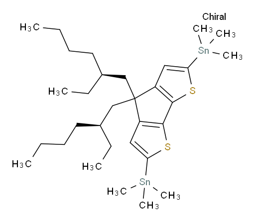 (4,4-bis((S)-2-ethylhexyl)-4H-cyclopenta[1,2-b:5,4-b']dithiophene-2,6-diyl)bis(trimethylstannane)