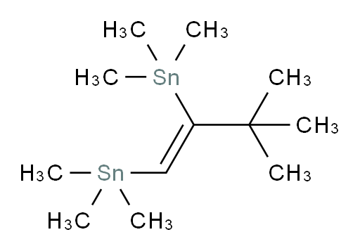 (Z)-(3,3-dimethylbut-1-ene-1,2-diyl)bis(trimethylstannane)