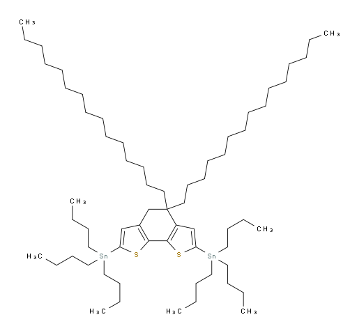 (4,4-dipentadecyl-4,5-dihydrobenzo[1,2-b:6,5-b']dithiophene-2,7-diyl)bis(tributylstannane)