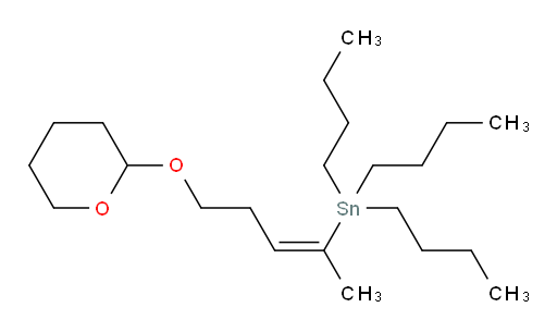 (Z)-三丁基(5-((四氢-2H-吡喃-2-氧基))戊-2-烯-2-基)锡烷