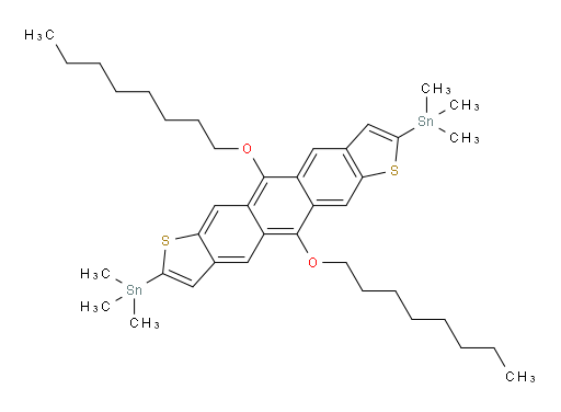(5,11-bis(octyloxy)anthra[2,3-b:6,7-b']dithiophene-2,8-diyl)bis(trimethylstannane)