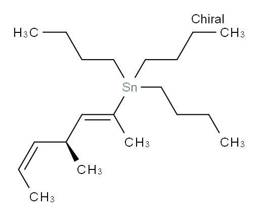 tributyl((S,2E,5Z)-4-methylhepta-2,5-dien-2-yl)stannane