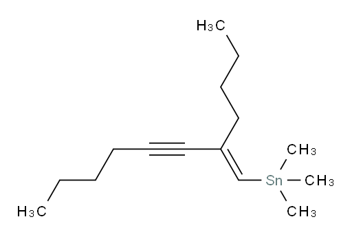 (E)-(2-butyloct-1-en-3-yn-1-yl)trimethylstannane